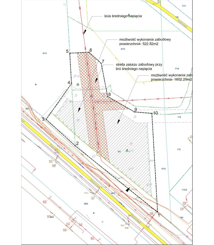 Działka inwestycyjna Susz