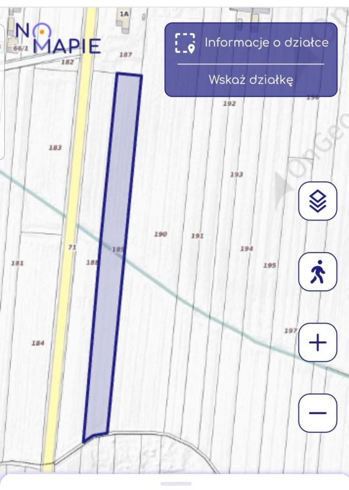 Działka rolno-budowlana Poręby. Zdjęcie 2