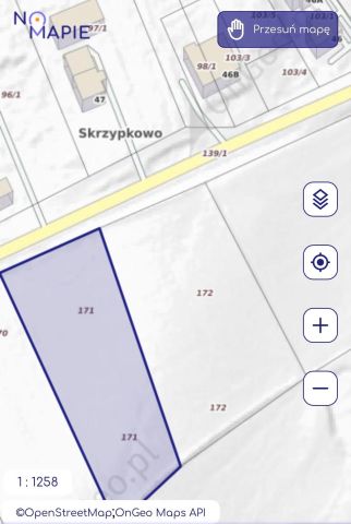 Działka inwestycyjna Skrzypkowo. Zdjęcie 1