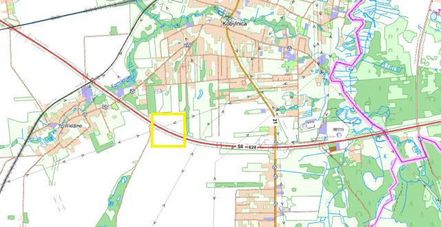 Działka inwestycyjna Kobylnica. Zdjęcie 5