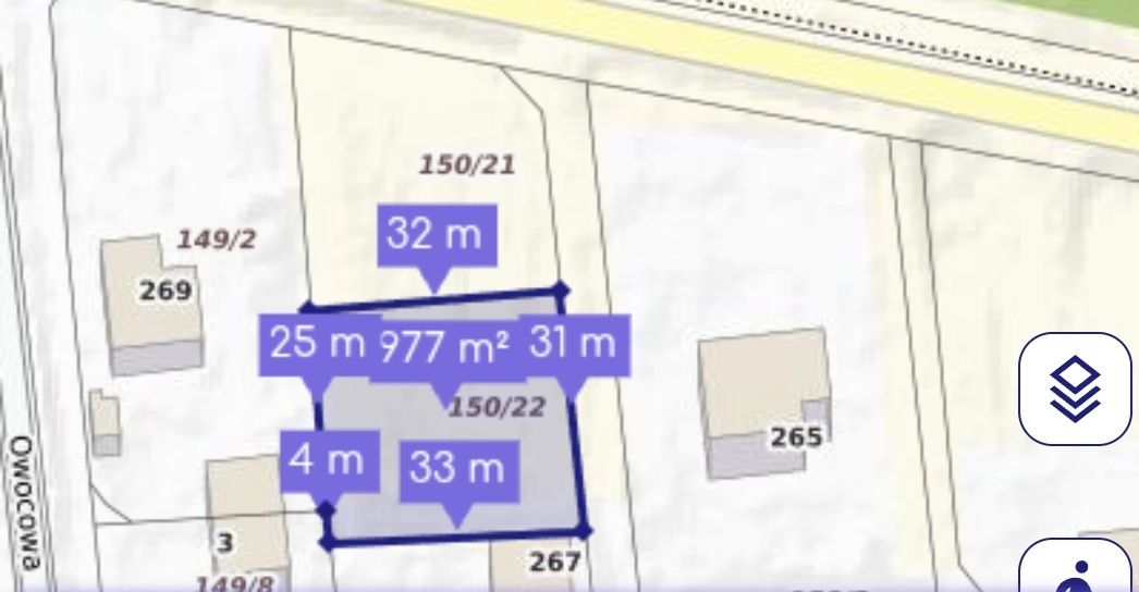 Działka budowlana Łąki, ul. Weteranów