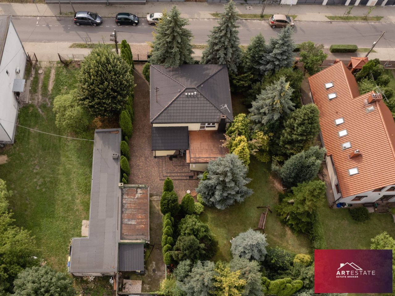 dom wolnostojący, 4 pokoje Aleksandrów Łódzki, ul. Wolności. Zdjęcie 1