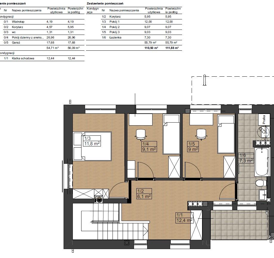 bliźniak, 4 pokoje Białystok Centrum, ul. Jagiellońska. Zdjęcie 11