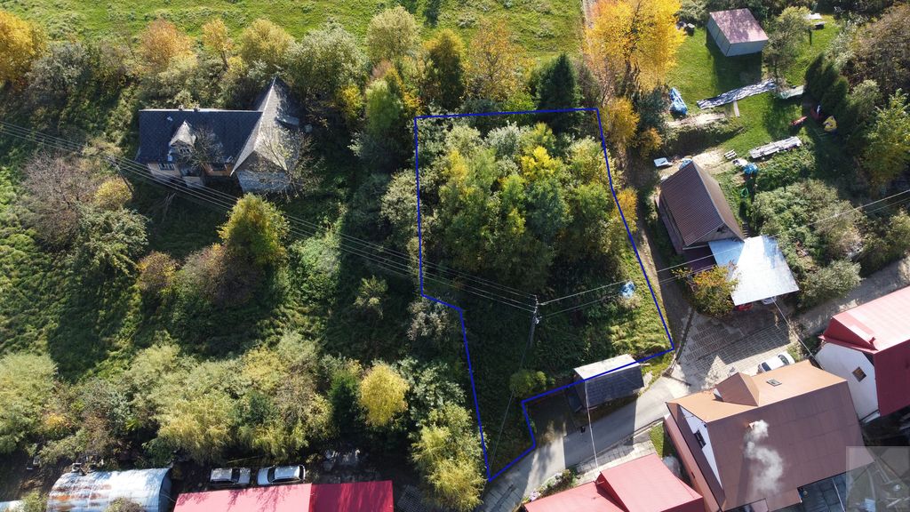 Działka budowlana Skomielna Czarna