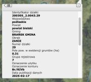 Działka budowlana Zanie. Zdjęcie 1