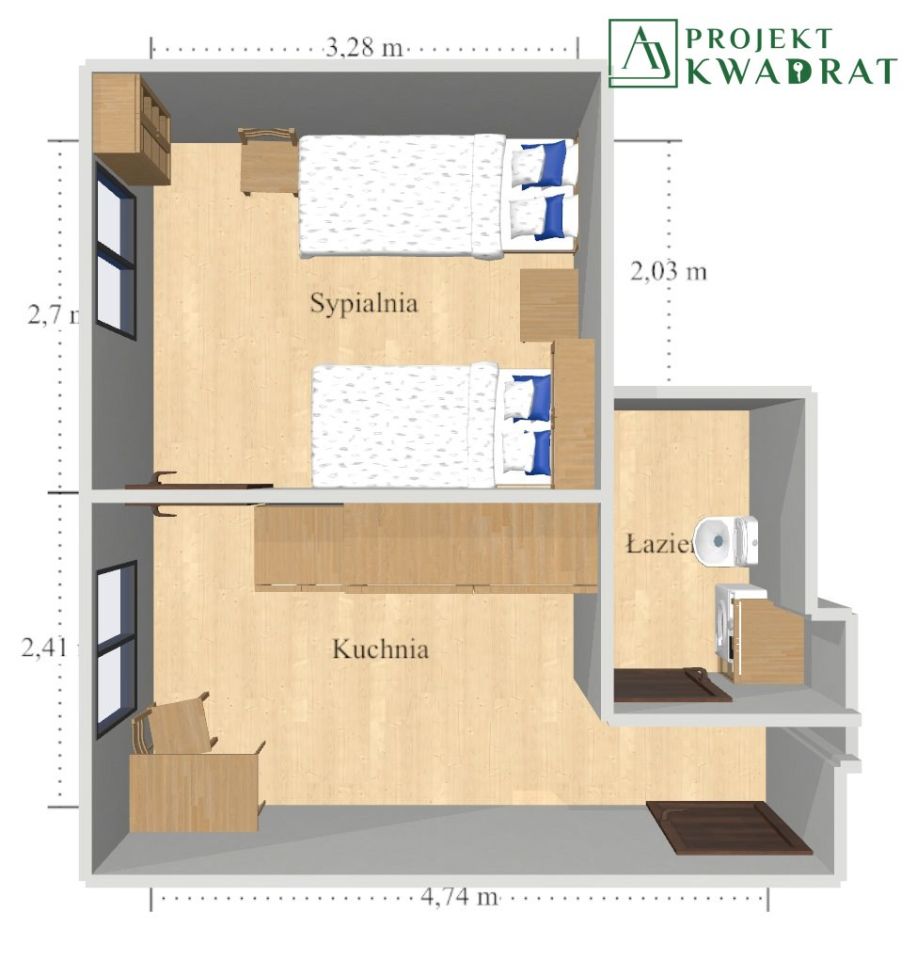 Mieszkanie 1-pokojowe Gliwice Śródmieście, ul. Kłodnicka. Zdjęcie 20