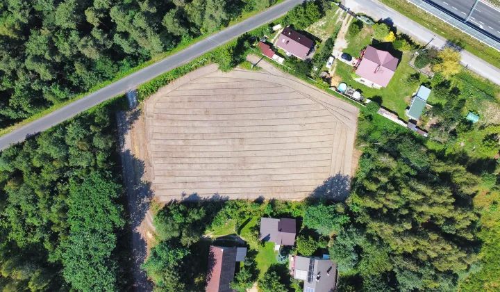 Działka inwestycyjna Adamowice, ul. Leśna