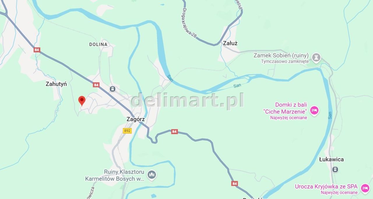 dom wolnostojący, 4 pokoje Zagórz. Zdjęcie 39