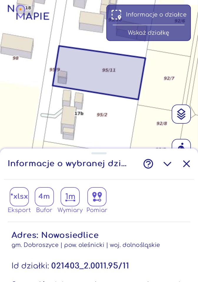 Działka budowlana Nowosiedlice. Zdjęcie 9