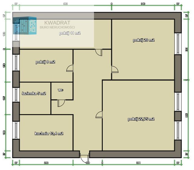 Mieszkanie 4-pokojowe Łódź, ul. Młynarska. Zdjęcie 12