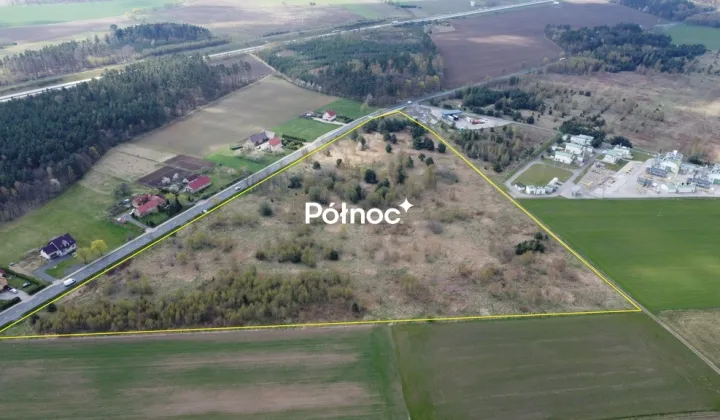 Działka inwestycyjna Wykroty
