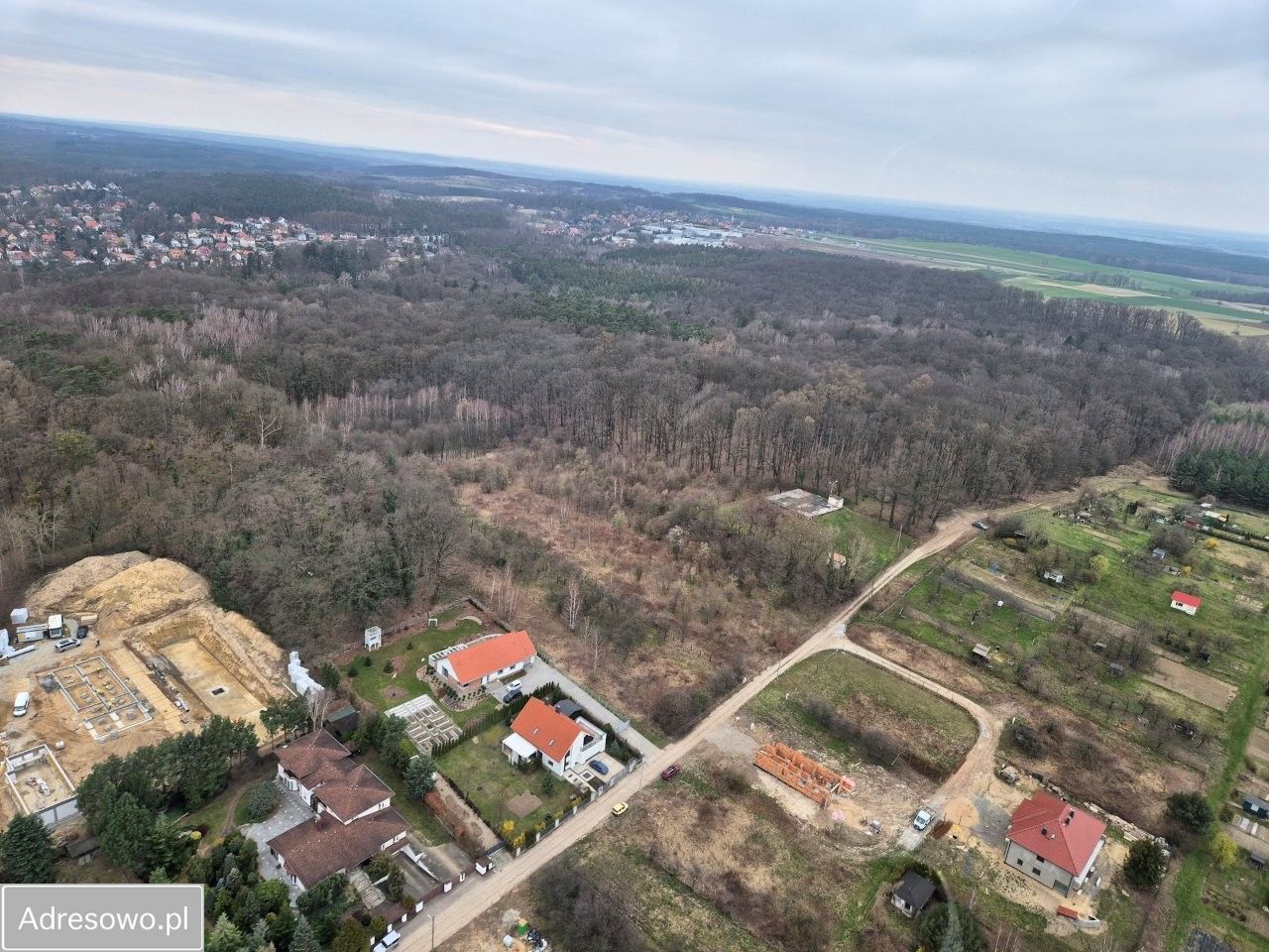 Działka budowlana Oborniki Śląskie, ul. Bukowa. Zdjęcie 4