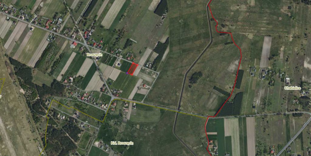 Działka budowlana Broszęcin. Zdjęcie 3