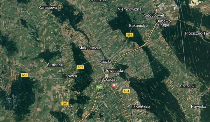 Działka budowlana Raczki