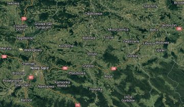Działka budowlana Stróże Stróże Niżne