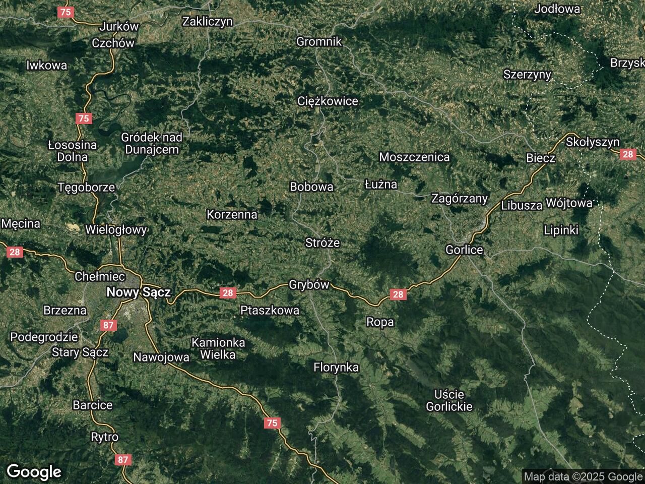 Działka budowlana Stróże Stróże Niżne