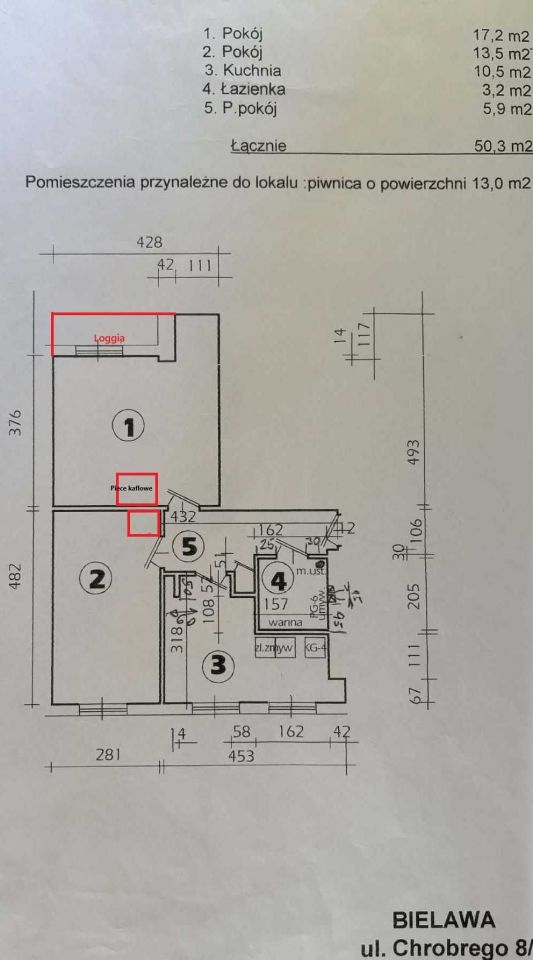 Mieszkanie 2-pokojowe Bielawa, ul. Bolesława Chrobrego. Zdjęcie 3
