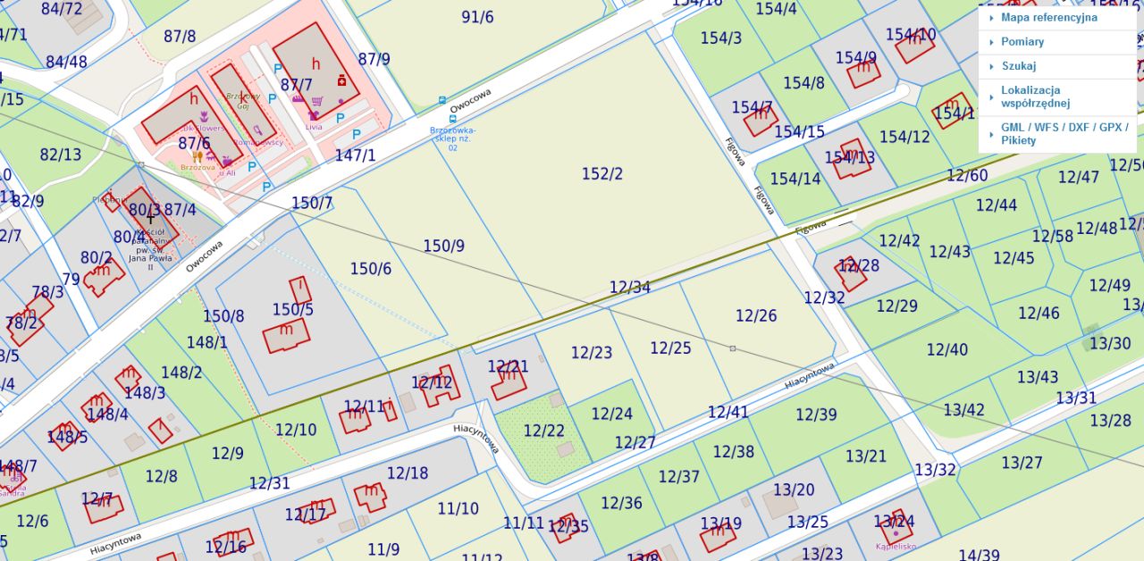 Działka budowlana Głogowo Wylwaga, ul. Hiacyntowa. Zdjęcie 1