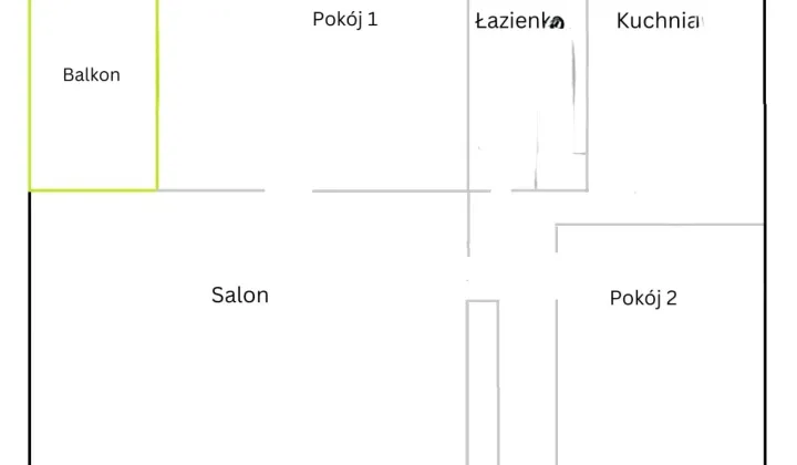 Mieszkanie 3-pokojowe Kalisz Kaliniec, ul. Młynarska