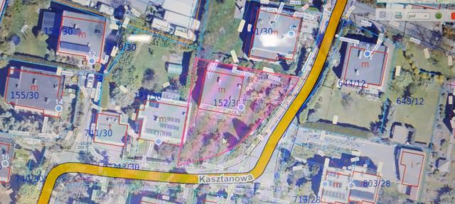 Działka budowlana Tychy, ul. Kasztanowa. Zdjęcie 1
