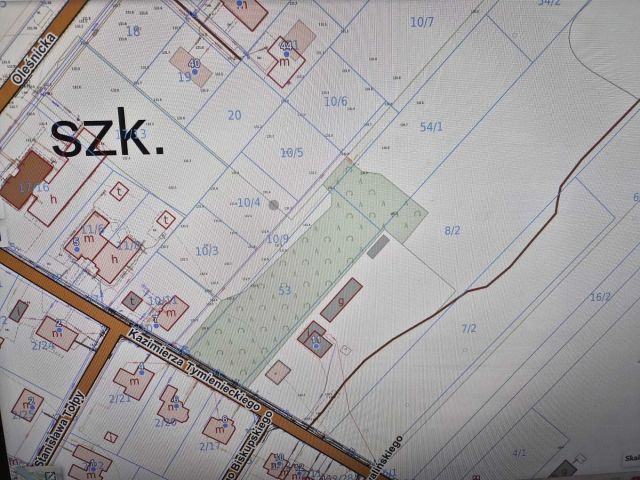 Działka budowlana Jelcz-Laskowice, ul. Kazimierza Tymienieckiego. Zdjęcie 1