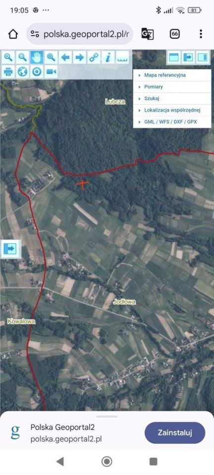 Działka leśna Jodłowa. Zdjęcie 7