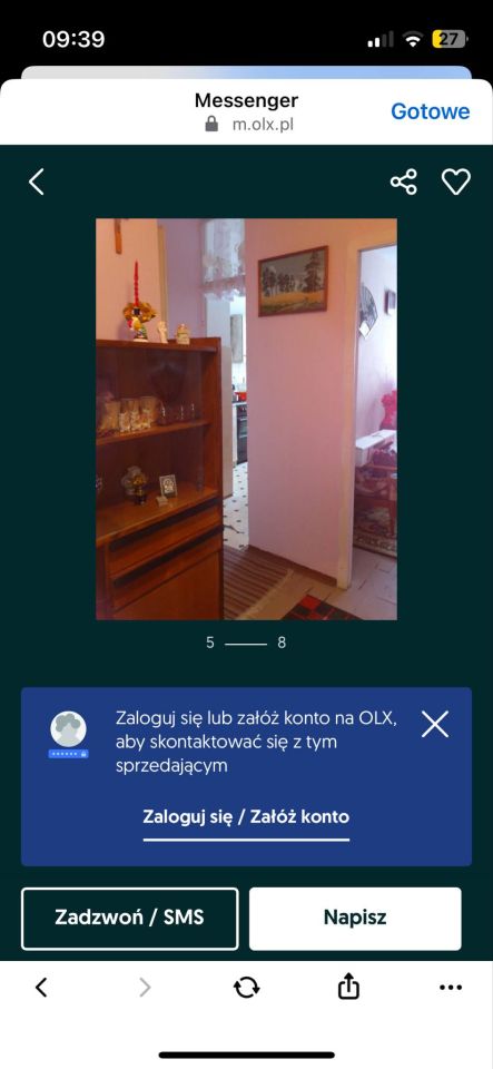 Mieszkanie 2-pokojowe Łódź Bałuty, ul. Zgierska. Zdjęcie 4