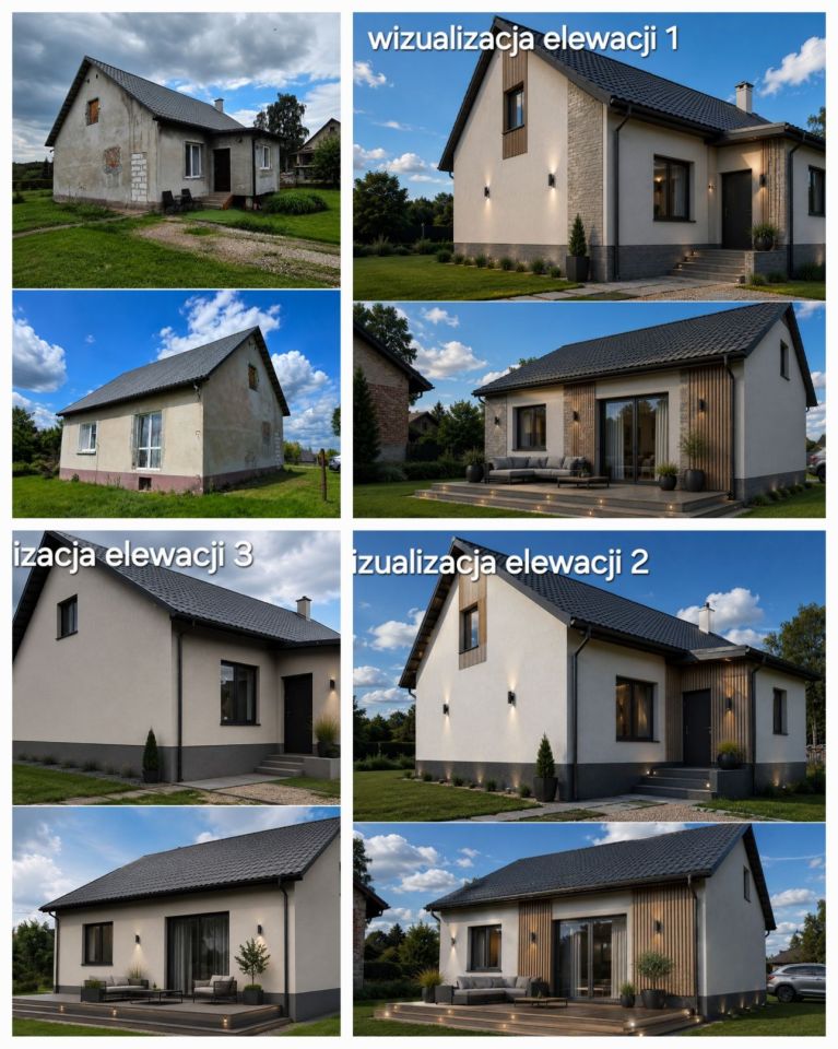 dom wolnostojący Trąbki. Zdjęcie 2