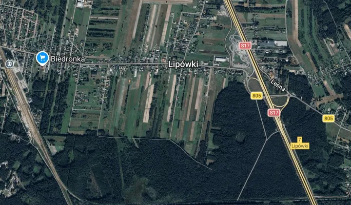 Działka budowlana Lipówki, ul. Wodociągowa