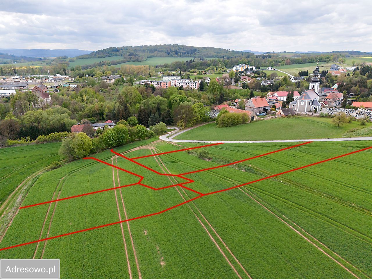 Działka budowlana Wojbórz. Zdjęcie 2