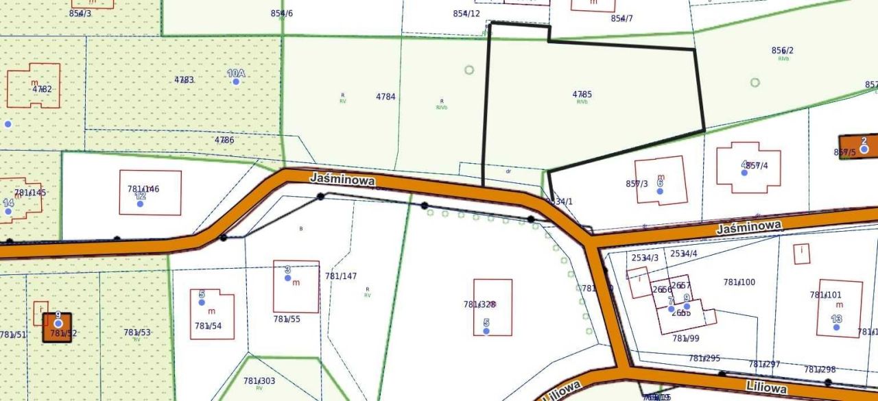 Działka budowlana Brzeszcze, ul. Jaśminowa. Zdjęcie 3