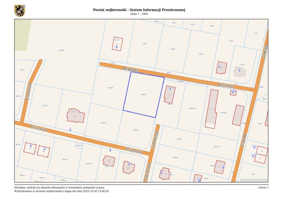 Działka budowlana Luzino, ul. Borówkowa. Zdjęcie 7