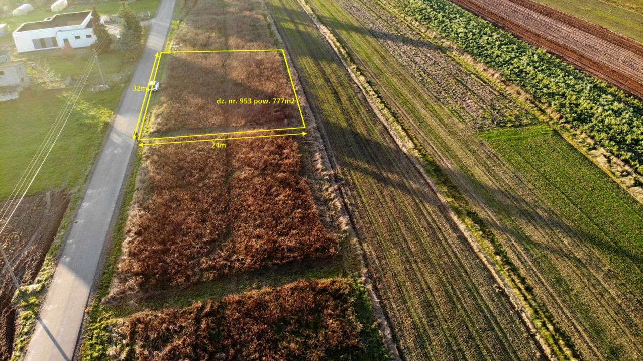Działka budowlana Cieciułów. Zdjęcie 3