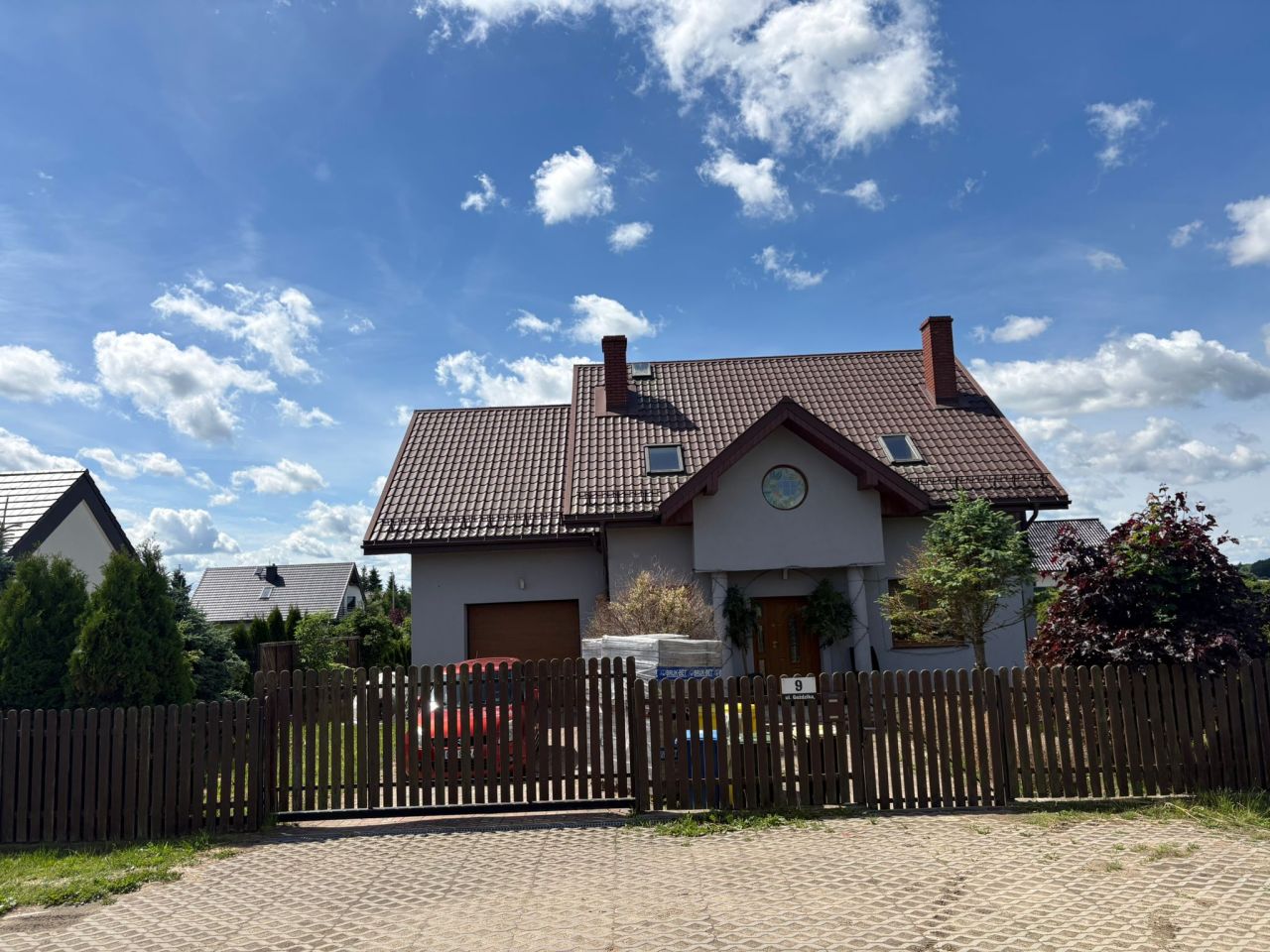 dom wolnostojący, 4 pokoje Otomino, ul. Goździka. Zdjęcie 1