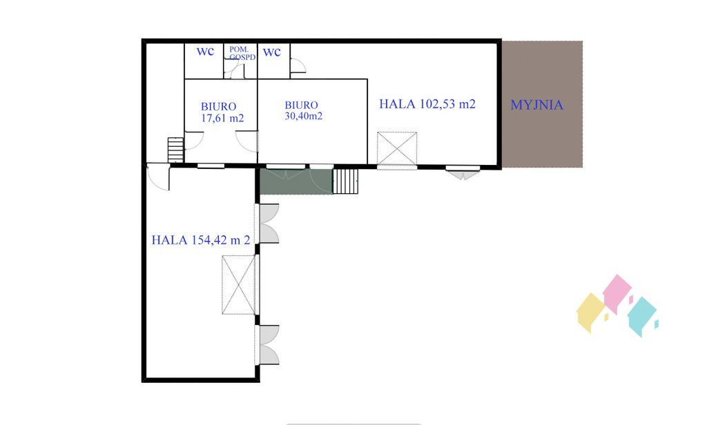 Hala/magazyn Wójtowo, ul. Modrzewiowa. Zdjęcie 4