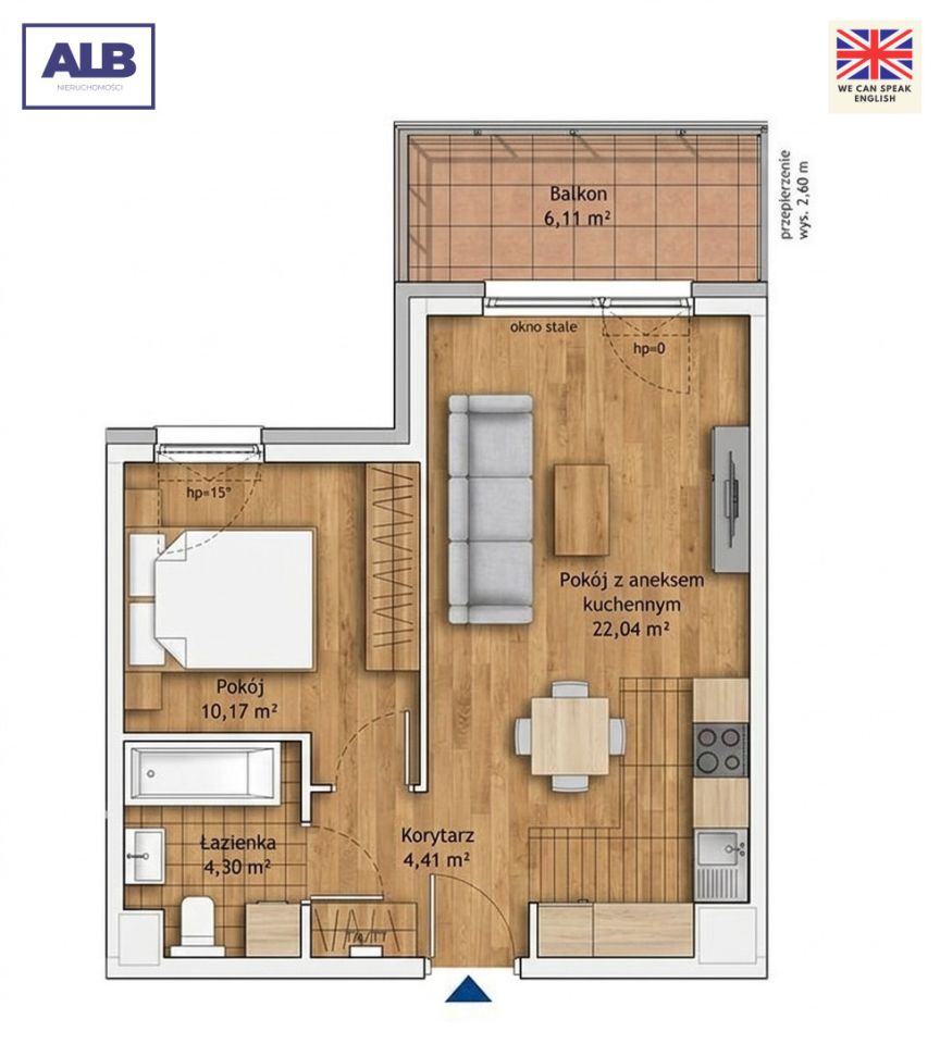 Mieszkanie 2-pokojowe Gdańsk. Zdjęcie 2