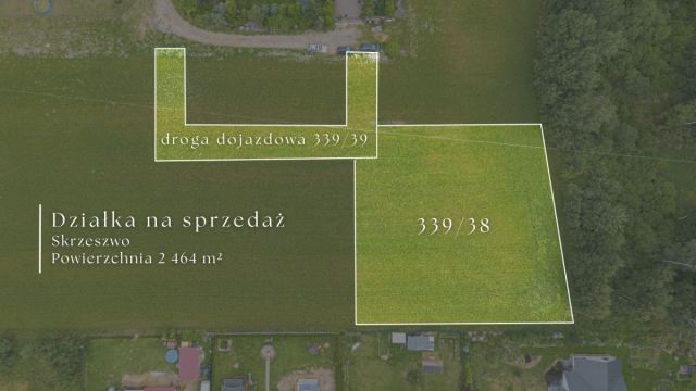 Działka budowlana Skrzeszewo. Zdjęcie 8