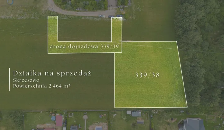 Działka budowlana Skrzeszewo, ul. Stanisława Sychowskiego