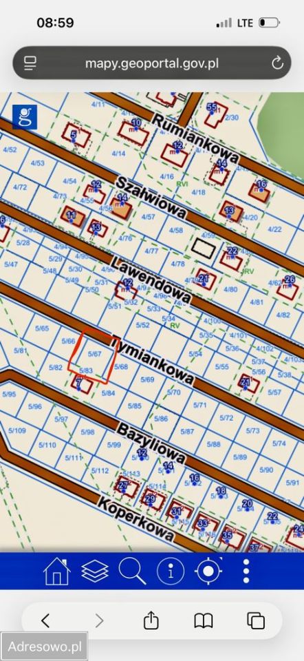 Działka budowlana Zbrudzewo, ul. Tymiankowa. Zdjęcie 2