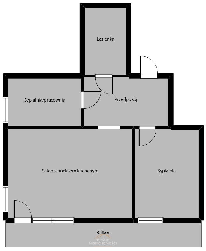 Mieszkanie 3-pokojowe Katowice Dąbrówka Mała, ul. Wiertnicza. Zdjęcie 20