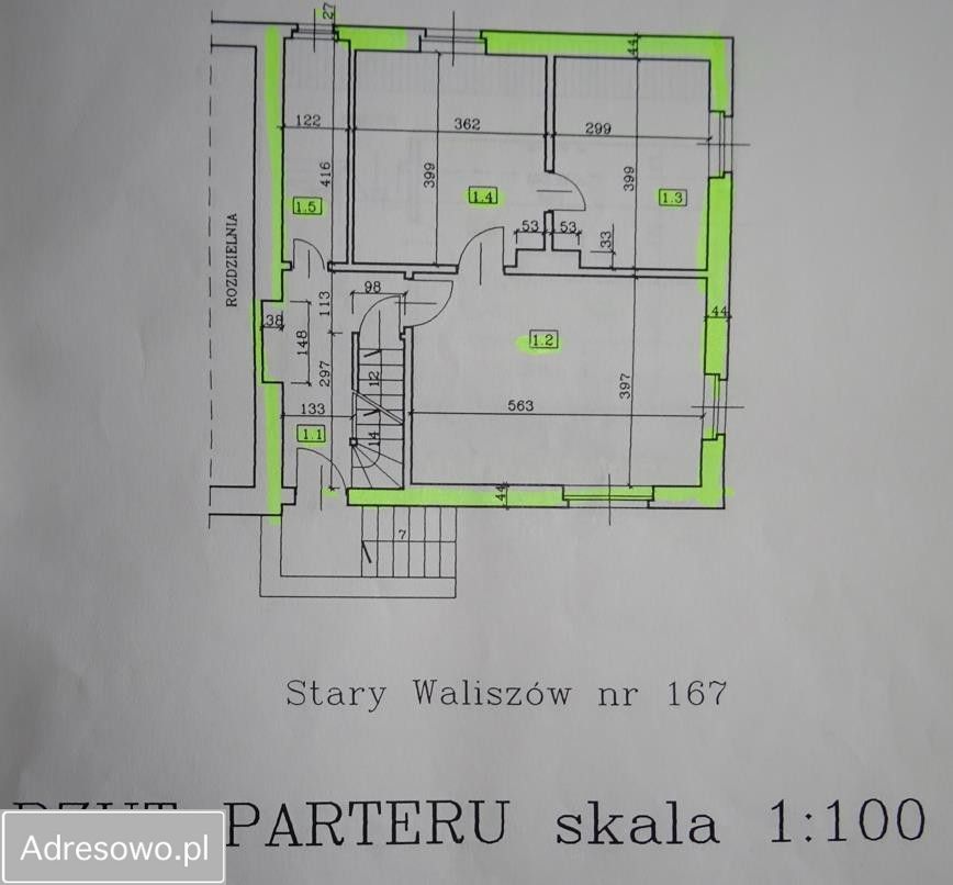 dom wolnostojący, 5 pokoi Stary Waliszów. Zdjęcie 4