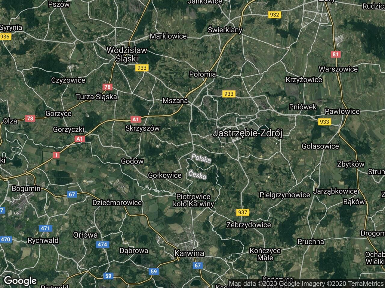 Działka budowlana Jastrzębie-Zdrój Moszczenica, ul. prof. R. Ranoszka