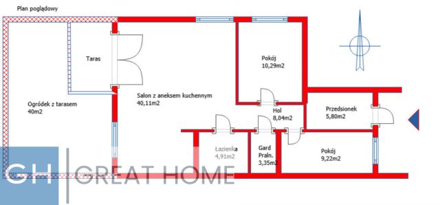 Mieszkanie 3-pokojowe Marki Czarna Struga, ul. Marmurowa. Zdjęcie 16