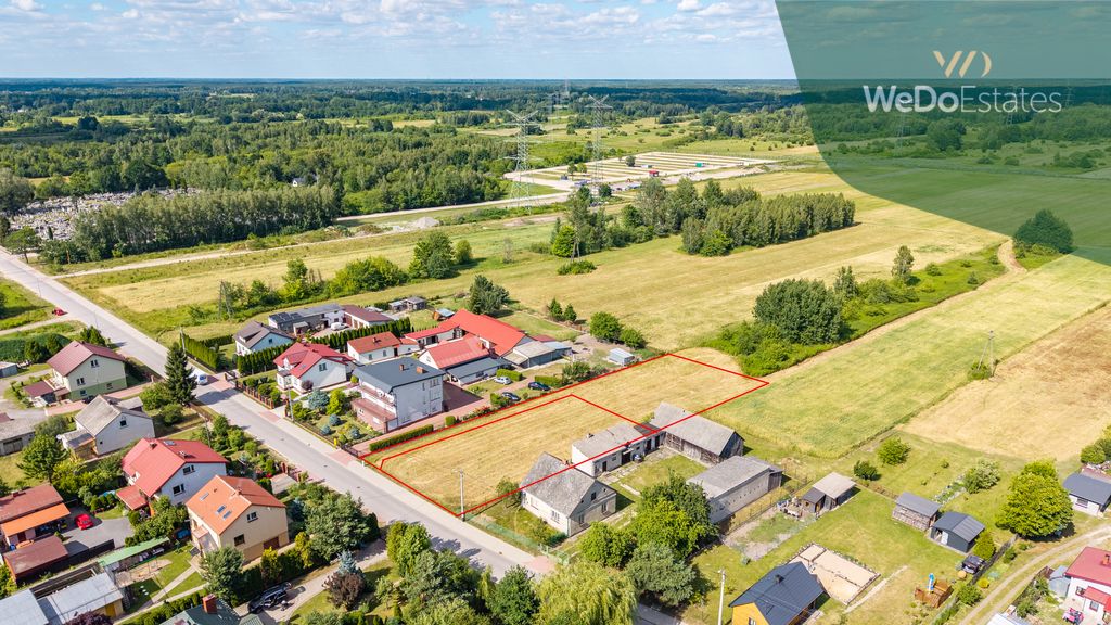 Działka budowlana Długa Kościelna, ul. Spokojna. Zdjęcie 5