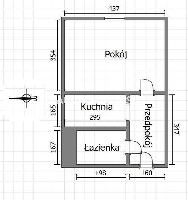 Mieszkanie 1-pokojowe Kraków Czyżyny, ul. Franciszka Wężyka. Zdjęcie 3