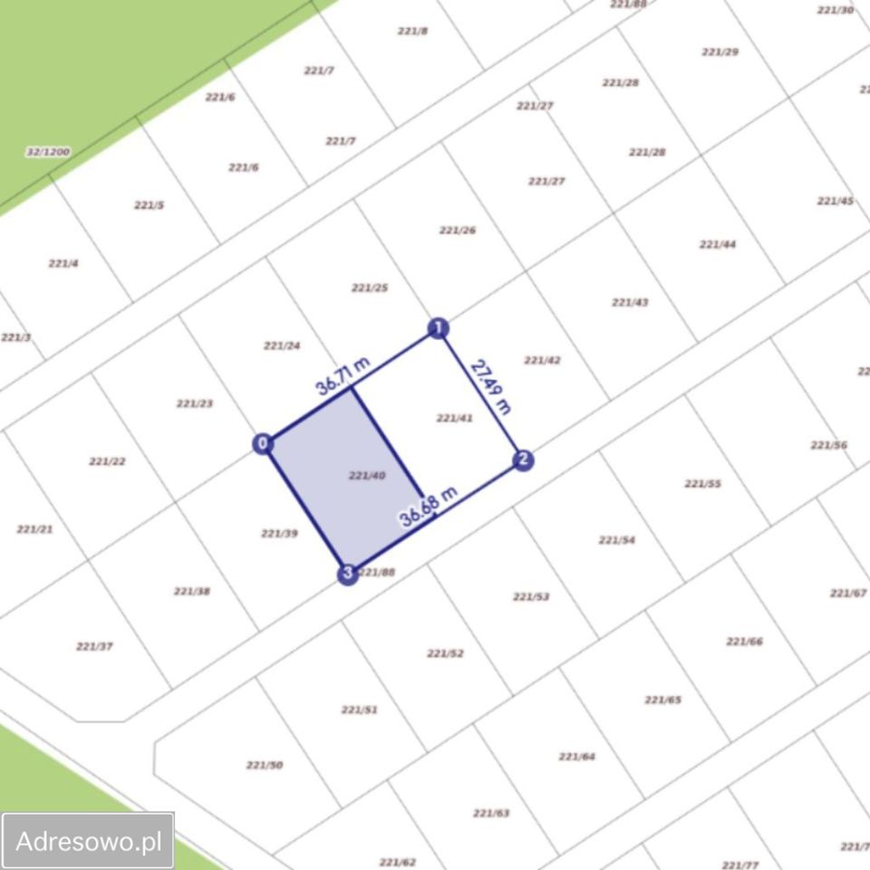 Działka budowlana Ossa. Zdjęcie 6