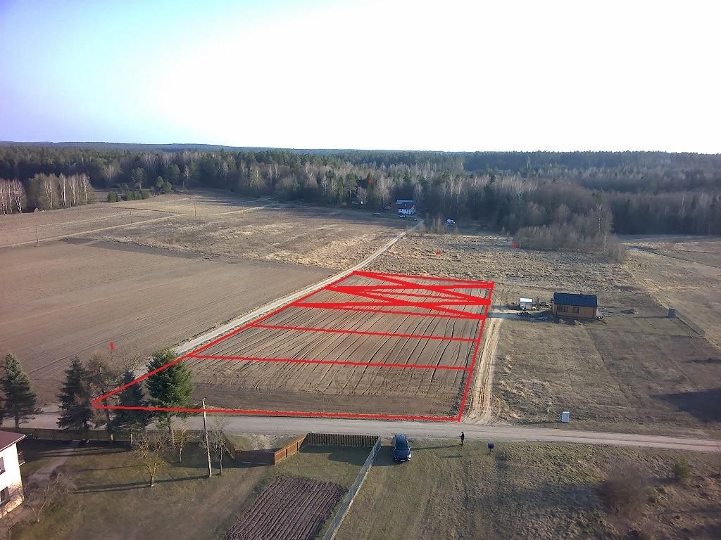 Działka rolno-budowlana Czarna Wieś Kościelna, ul. Zacisze