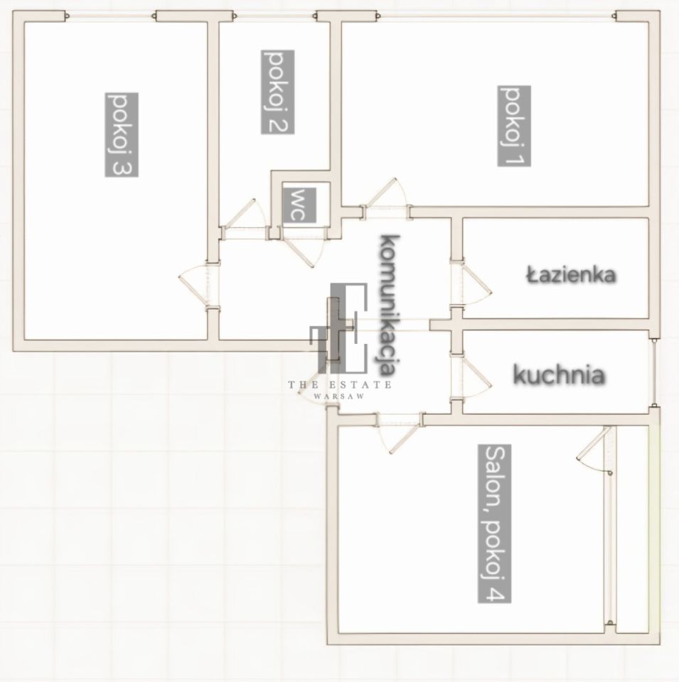 Mieszkanie 5-pokojowe Warszawa, ul. Oskara Langego. Zdjęcie 7