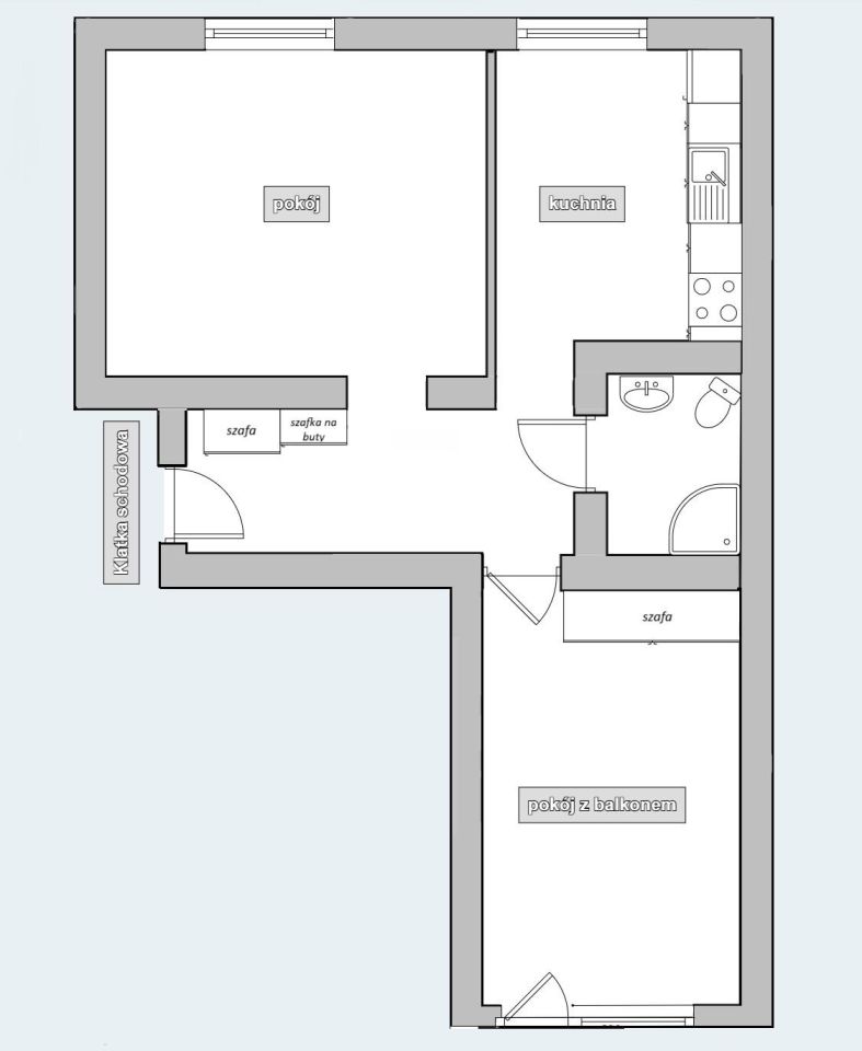 Mieszkanie 2-pokojowe Starachowice Skałka, ul. Stefana Żeromskiego. Zdjęcie 12