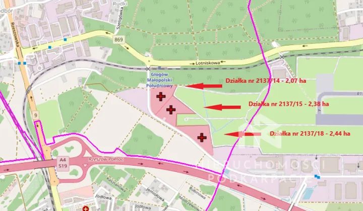 Działka inwestycyjna Rudna Mała